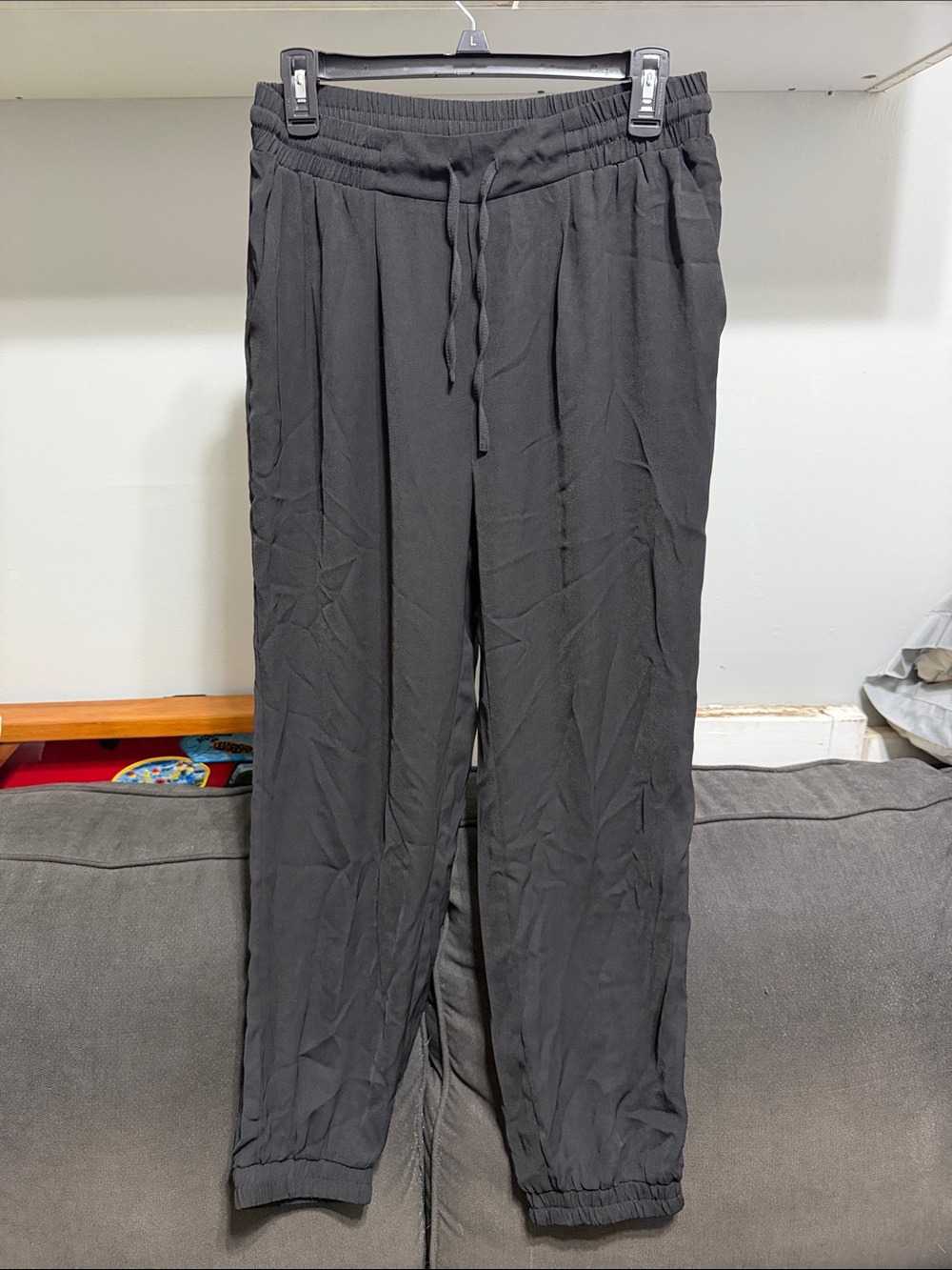 Lulu's Black Drawstring Jogger Pants
